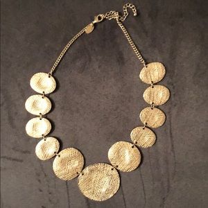 Fun silver statement necklace